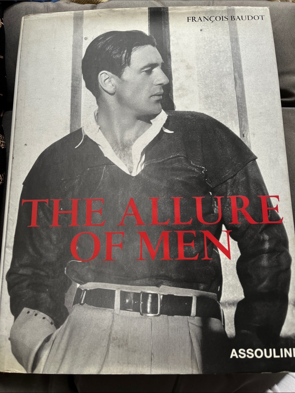 Assouline The Allure of Men — Black, White, Red